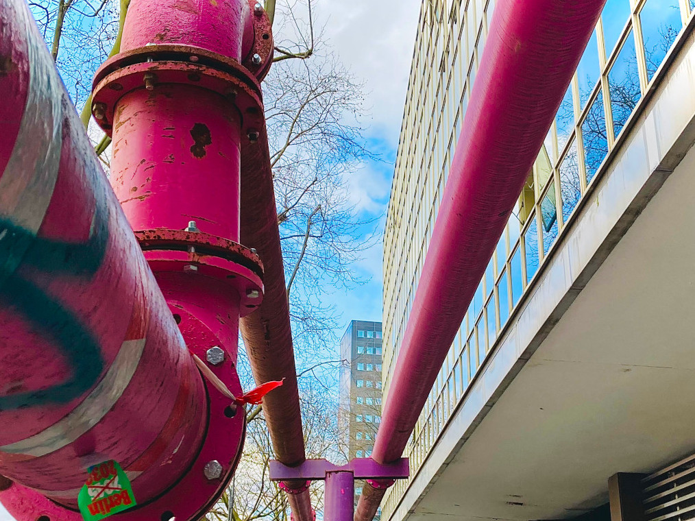 Pink Pipes in Berlin