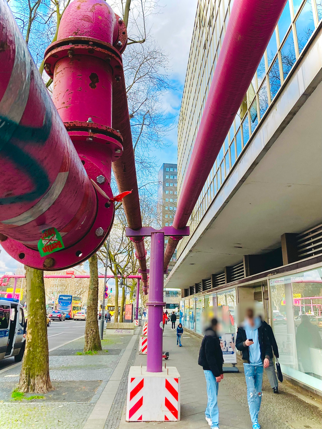 Pink Pipes in Berlin