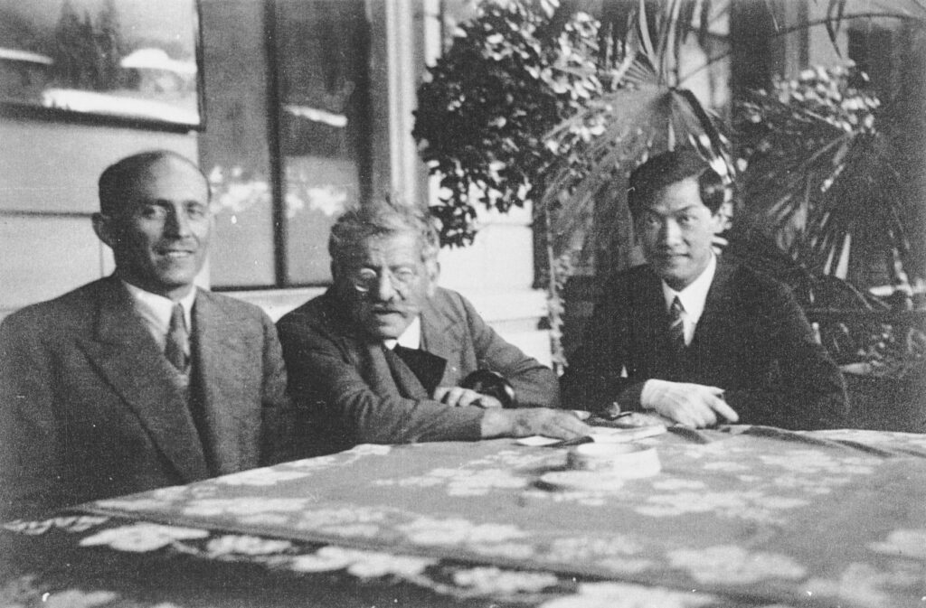 Magnus Hirschfeld, Tao Lee and Bernard Schapiro.