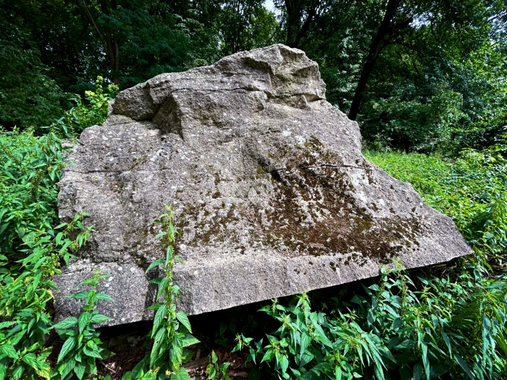 Bunker remains in Tiergarten, Berlin