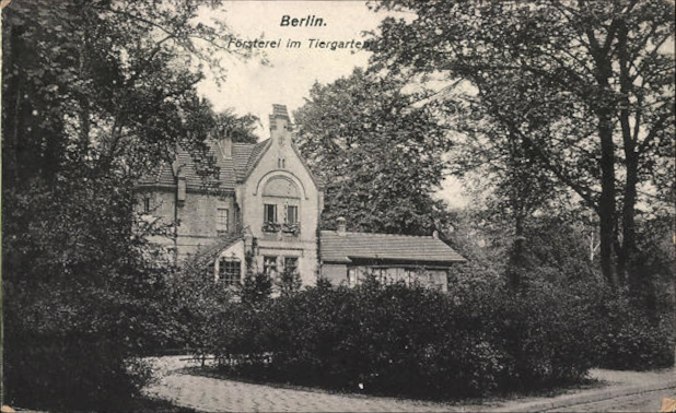 Forester's house in Tiergarten, Berlin