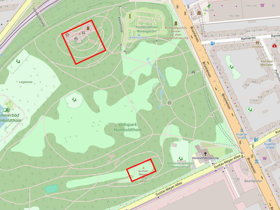 Humboldthain Flak Tower Map