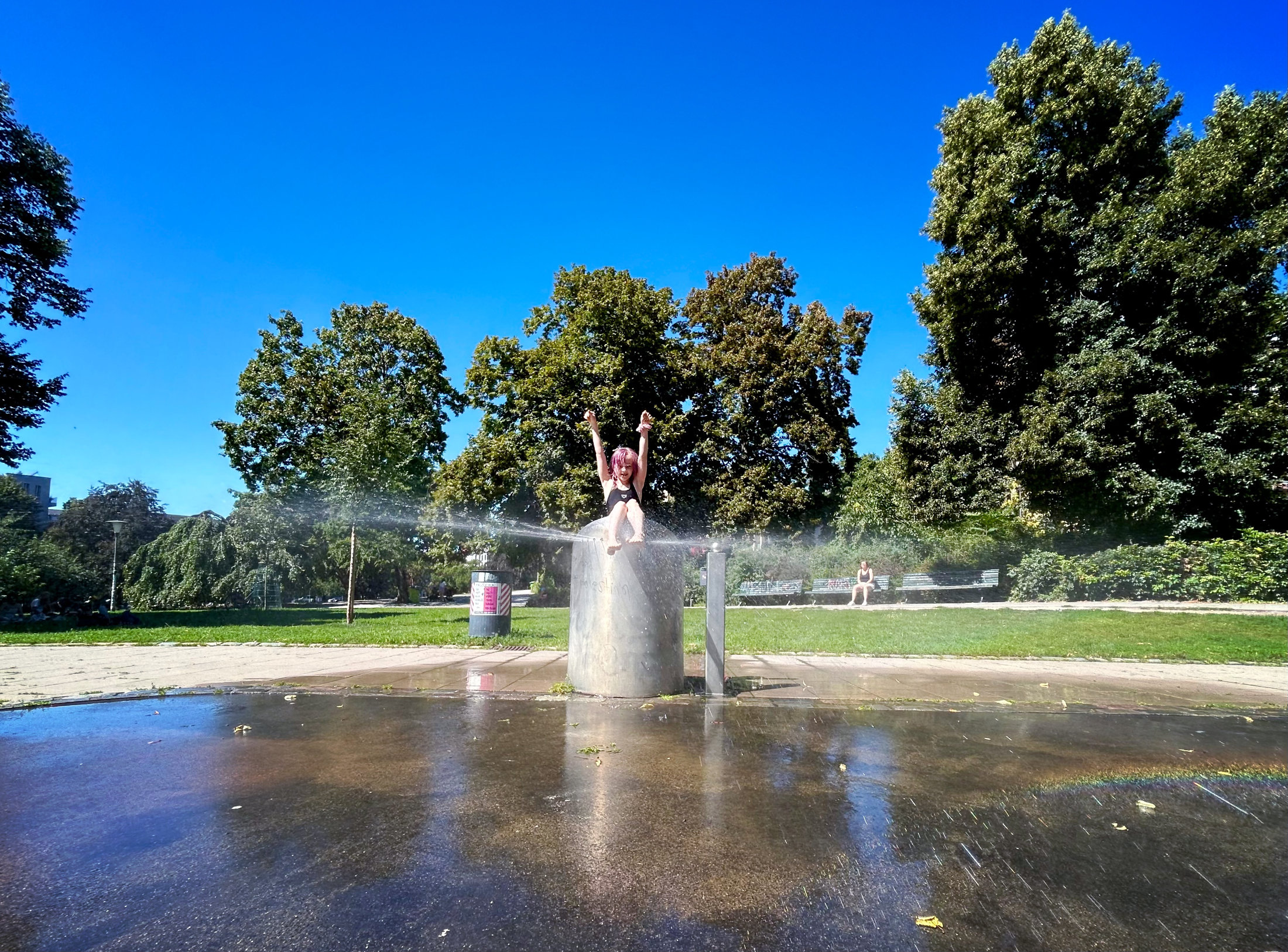 Water Playground in Weinbergspark