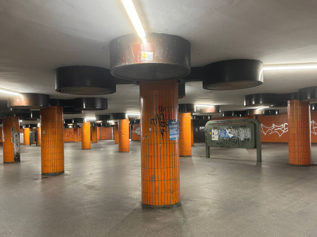 Messedamm Tunnel in Westend, Berlin.