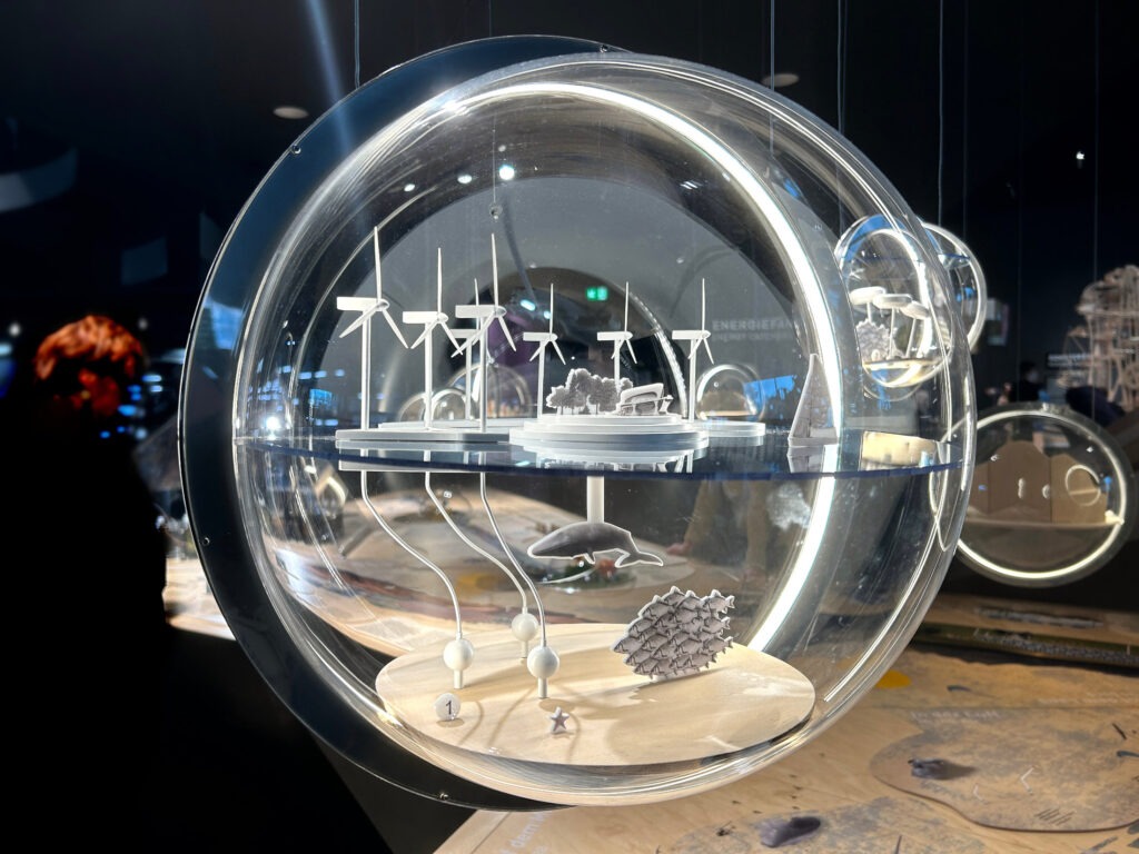 The exhibition about renewable energy at Futurium, Berlin.