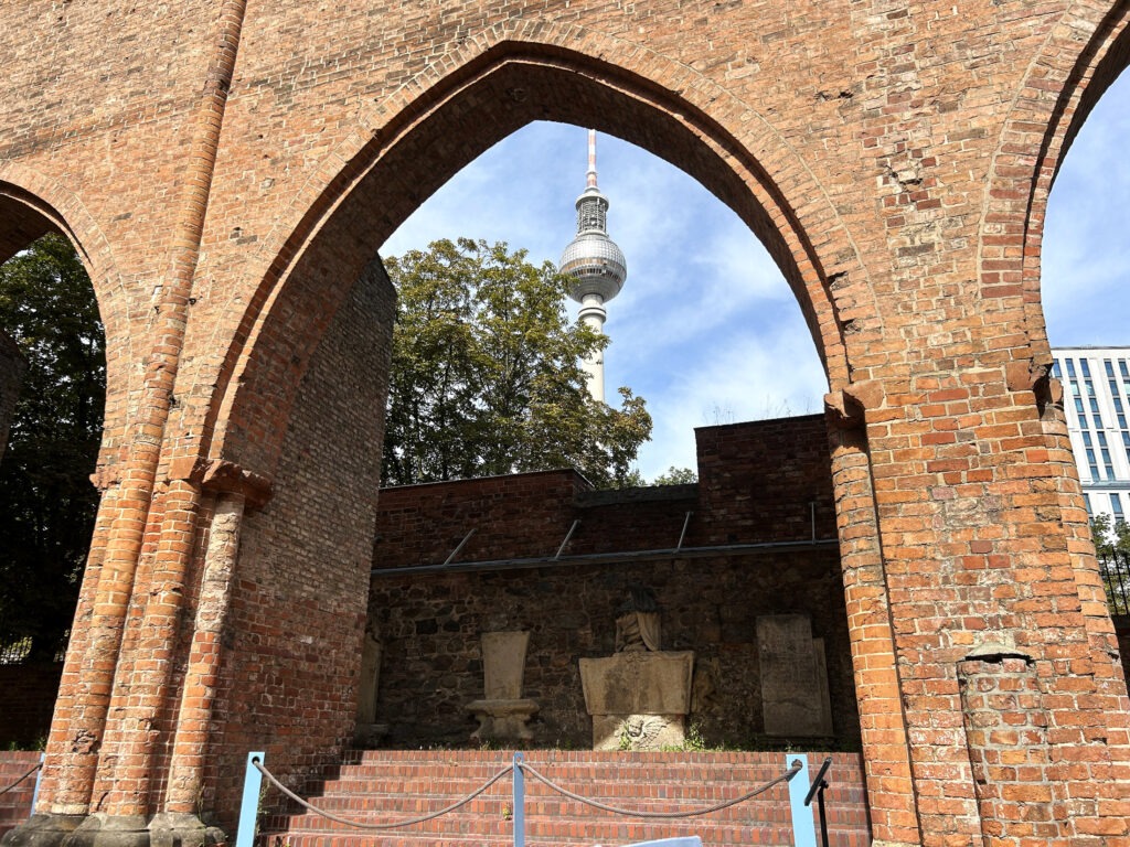 方济会修道院教堂的废墟, 柏林.