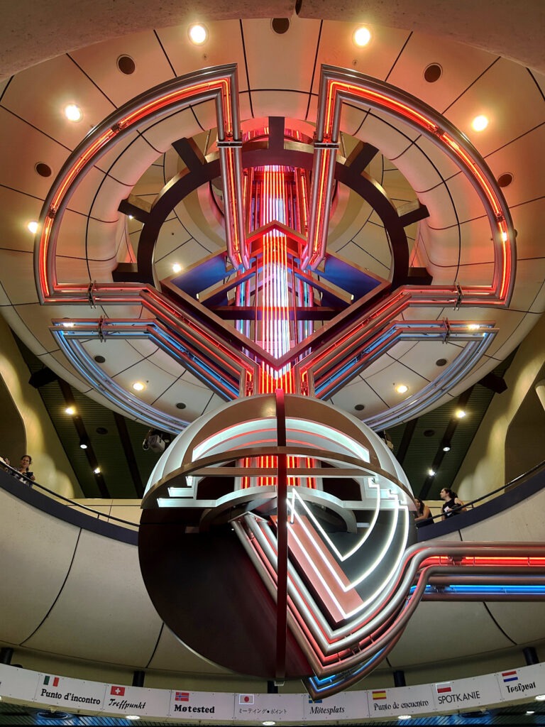 The meeting point at ICC Berlin.