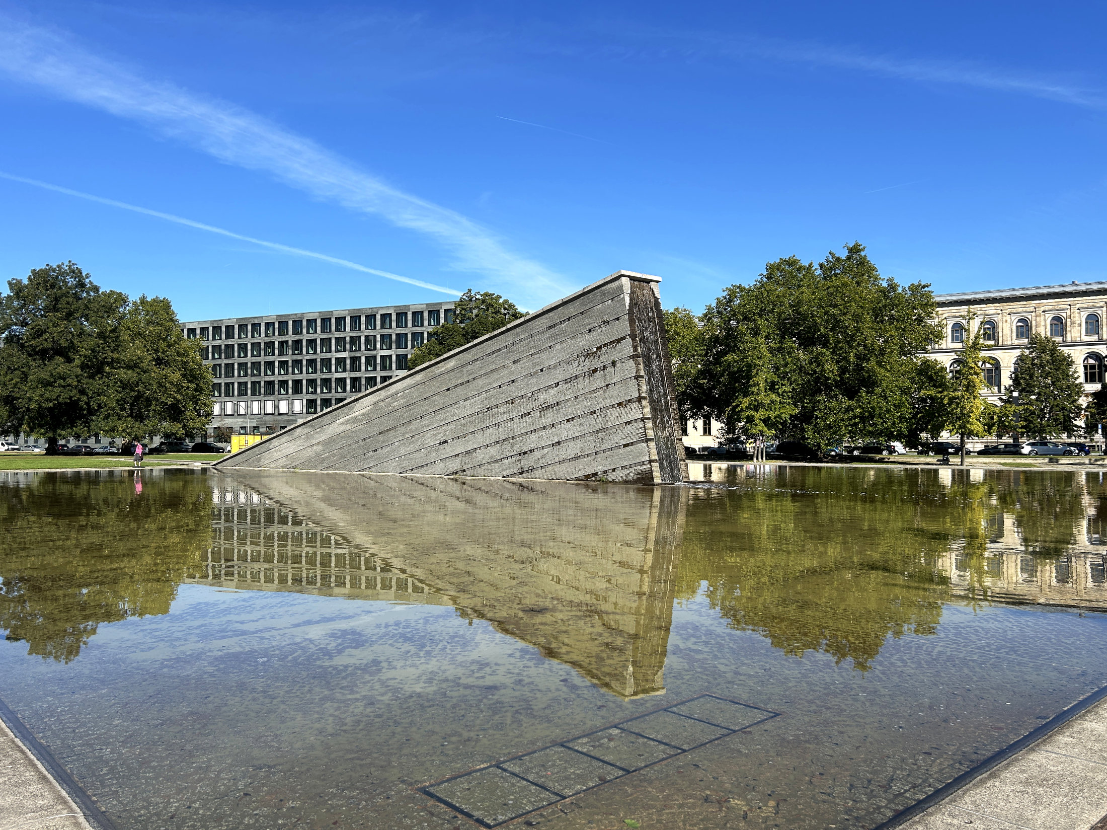 The Sunken Wall Sculpture in Invalidenpark