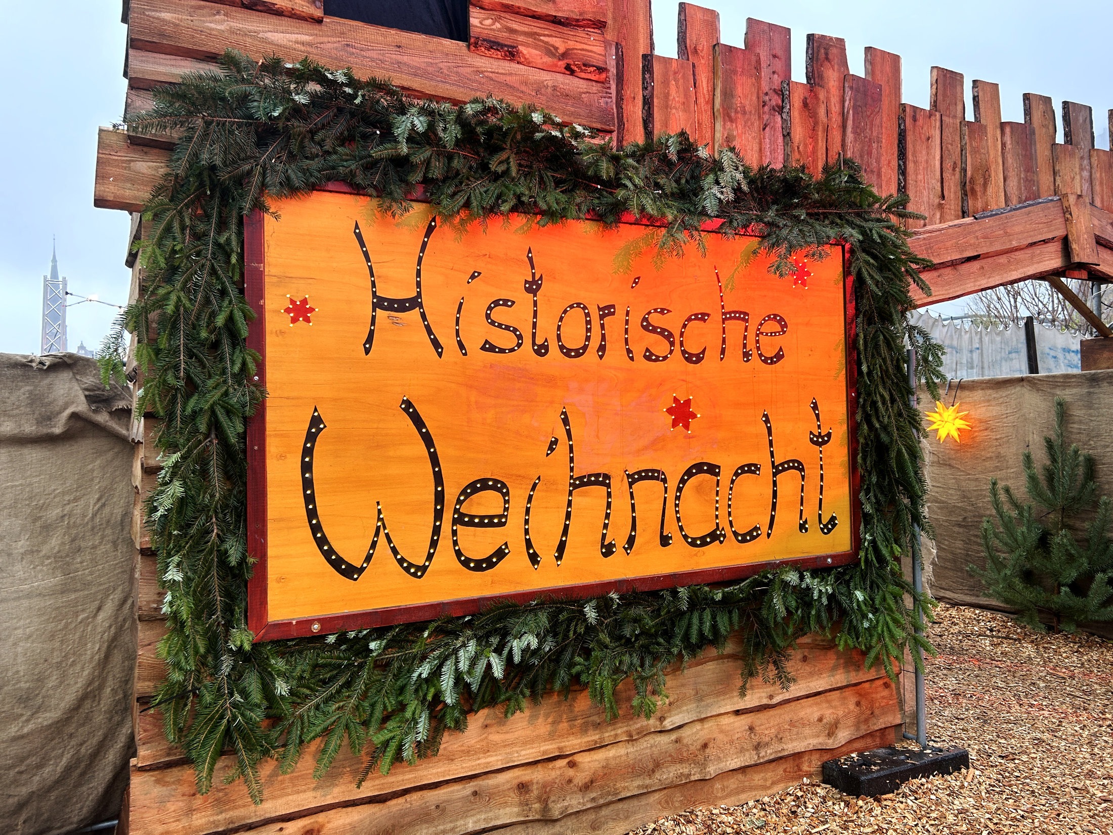 Det historiske julemarked på RAW Gelände