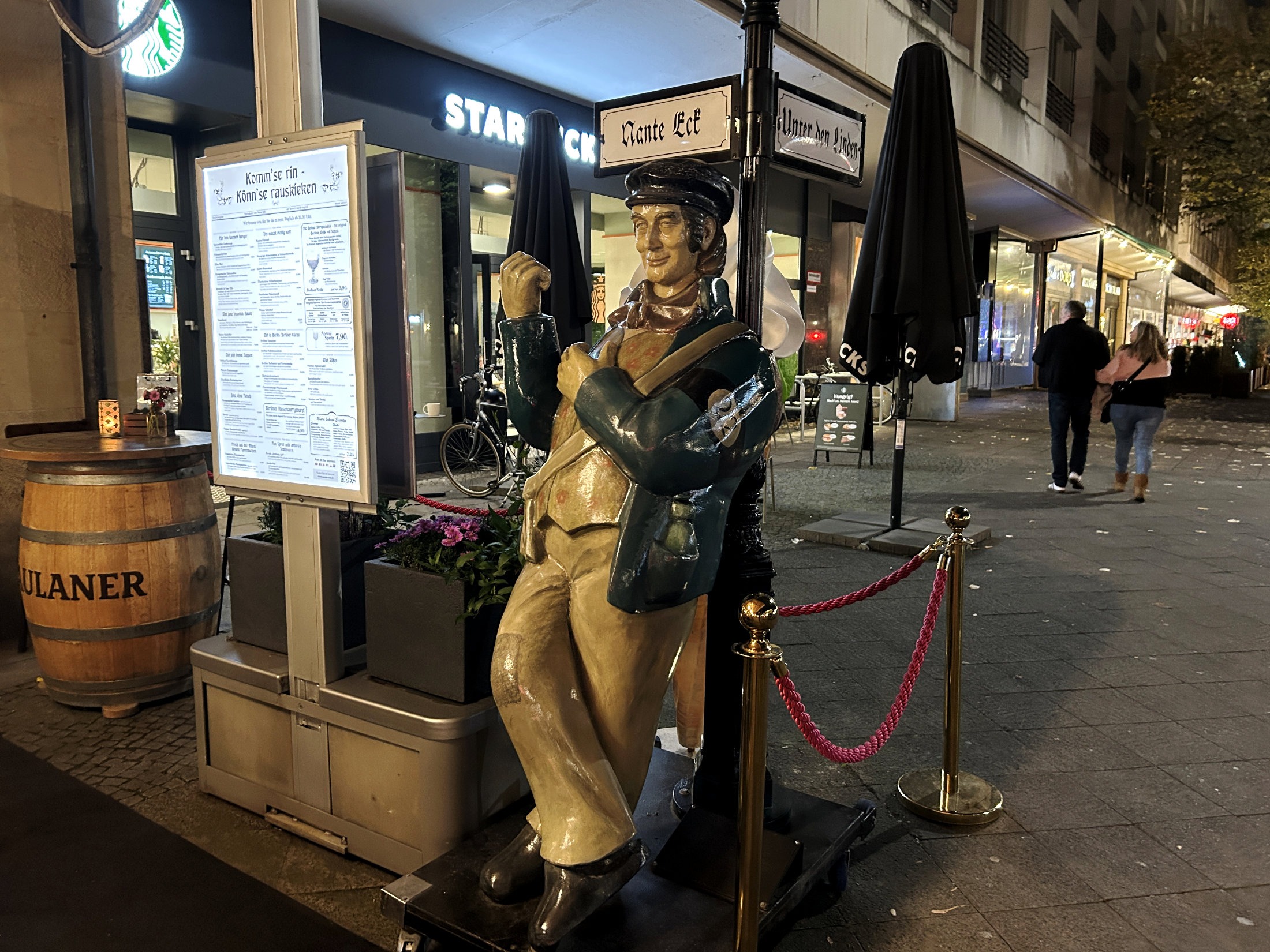 Nante Eck serves Berlin cuisine spiced with history