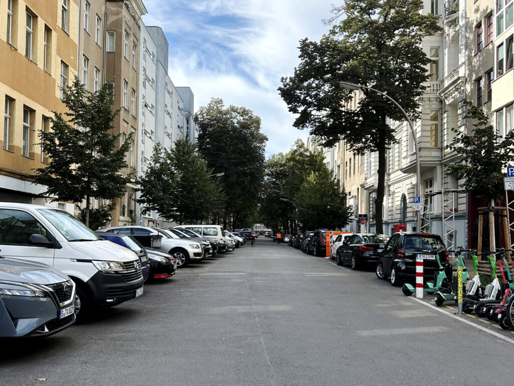 Nollendorferstraße i Berlin.