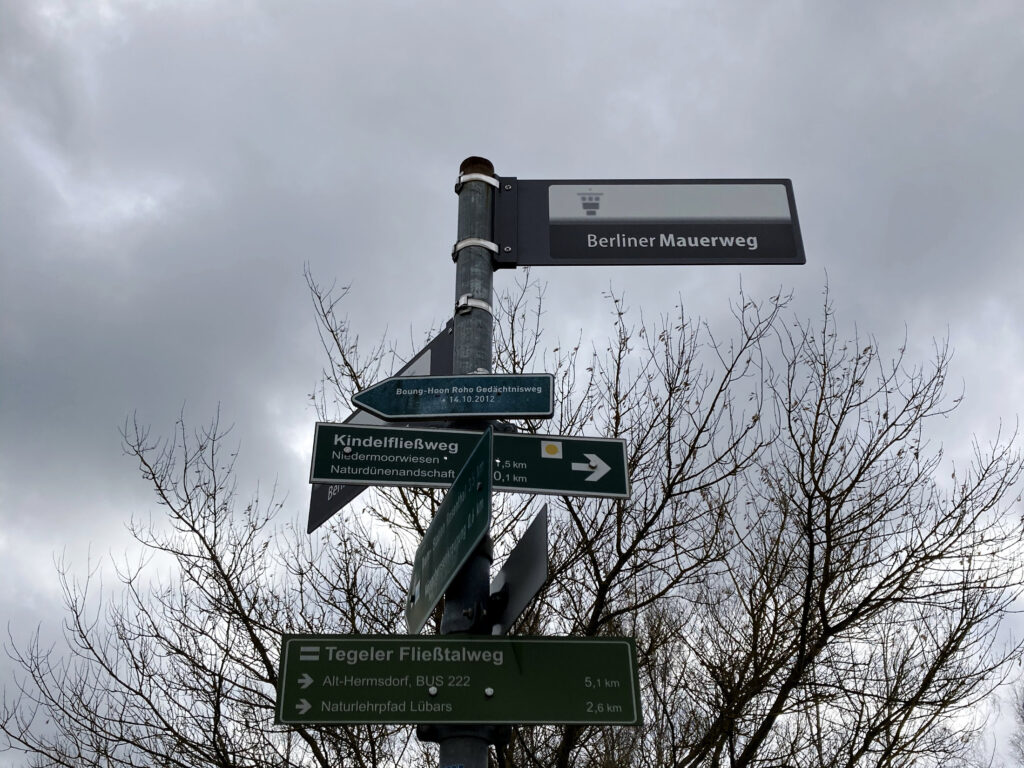 The Berlin Wall trail.
