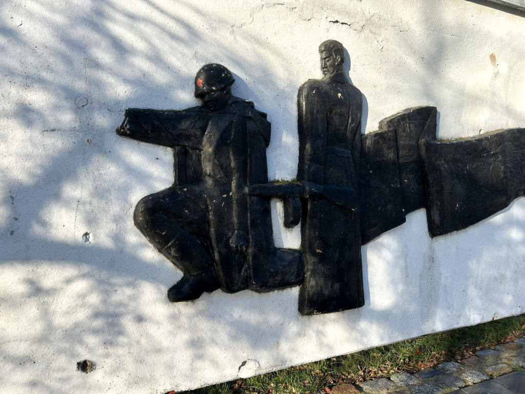 The soldier who lost his arm.