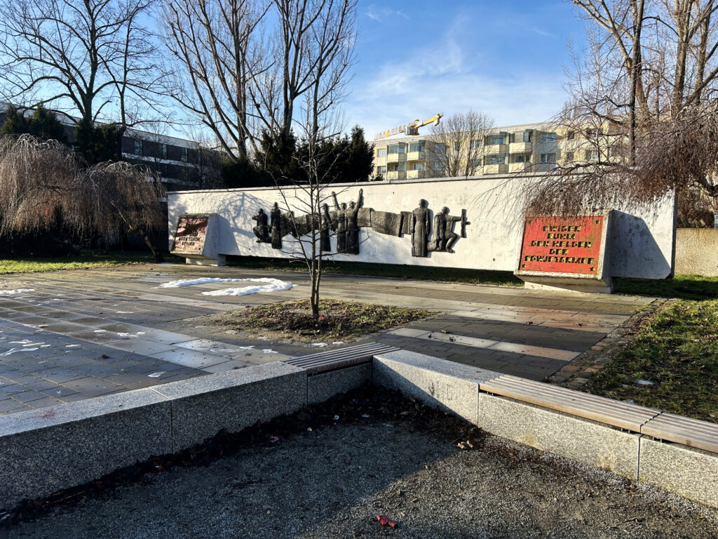 The Soviet war memorial in Alt-Hohenschönhausen