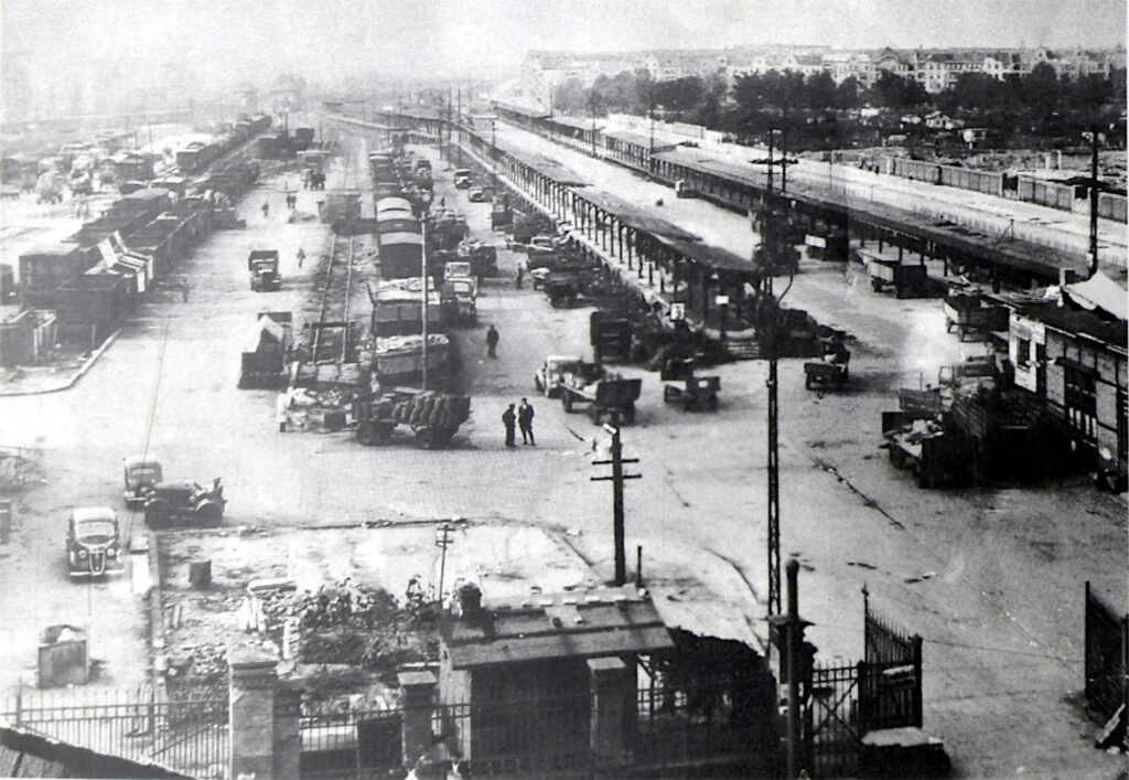 Eberswalder Straße/Bernauer Straße货运站。