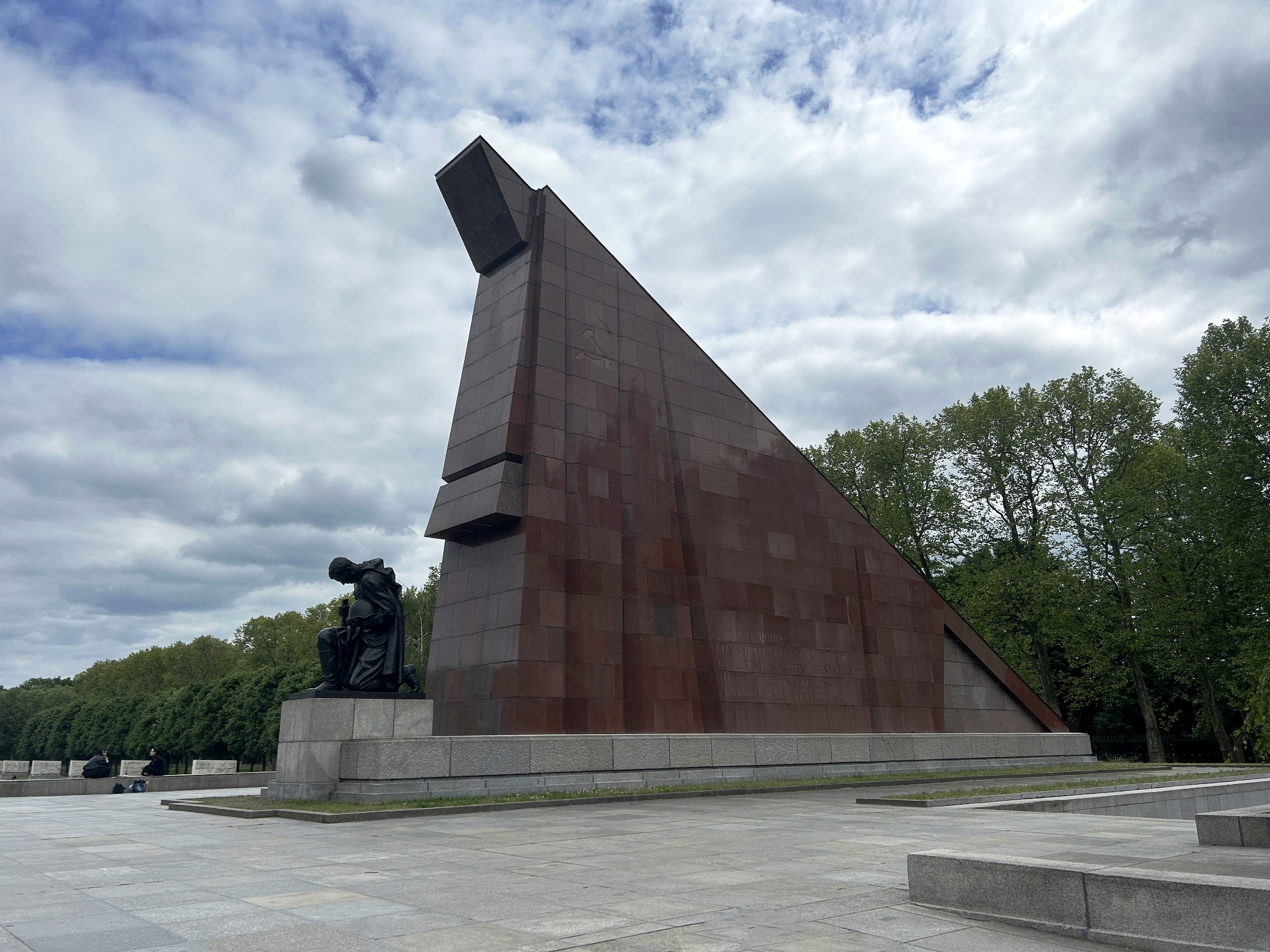 The Soviet War Memorial in Treptower Park.