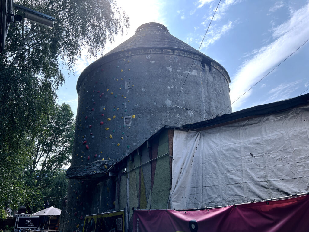 The bouldering bunker at RAW Gelände.